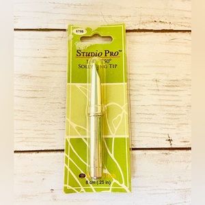 NEW Studio Pro 1/4” 760*(degree) Soldering Tip  Stained Glass Artwork